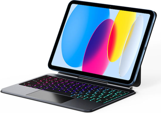 Dux Ducis Mk Series Flip Cover Μαύρη (iPad 10" (2022), iPad 11" (2025))