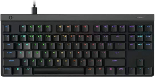 Logitech G515 TKL Gaming Πληκτρολόγιο Tenkeyless με RGB φωτισμό (Αγγλικό US)