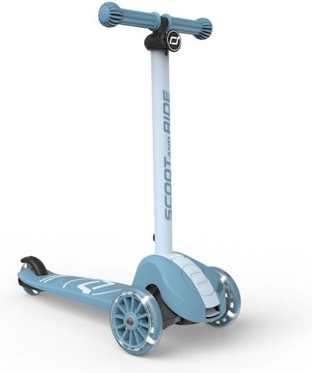 Scoot & Ride Παιδικό Πατίνι Αναδιπλούμενο Τρίτροχο Γκρι 00933