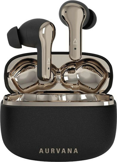 Creative Aurvana Ace SXFI In-ear Bluetooth Handsfree Ακουστικά με Αντοχή στον Ιδρώτα και Θήκη Φόρτισης Μαύρα