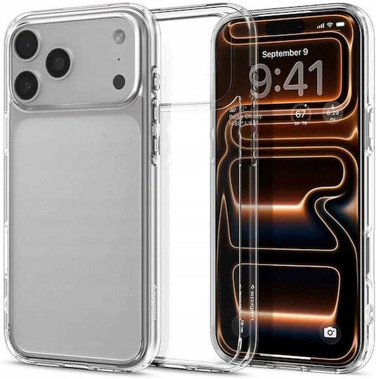 Spigen Ultra Hybrid Back Cover Πλαστικό 1.2mm Crystal Clear (iPhone 17 Pro Max) ACS10278