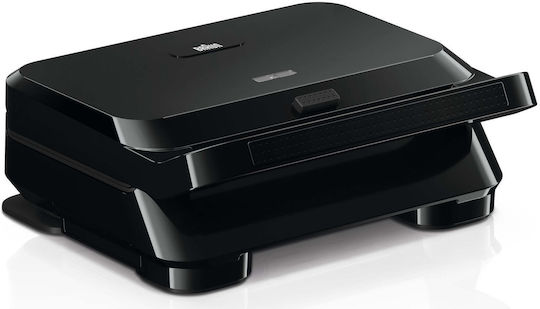 Braun Snack Maker 5 Τοστιέρα για 2 Τοστ 800W Μαύρη