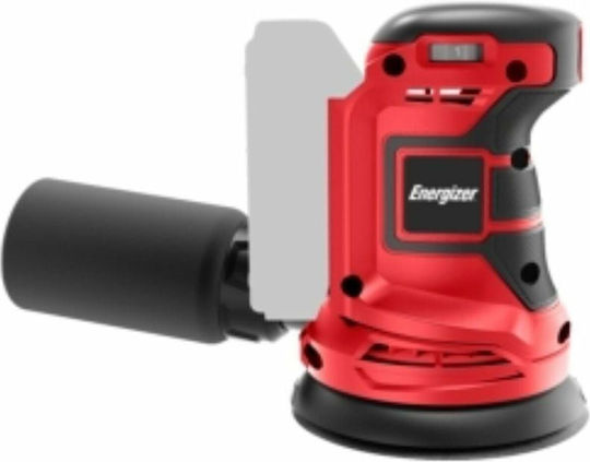 Energizer 3SD02 Έκκεντρο Τριβείο 125mm Μπαταρίας 20V Solo με Ρύθμιση Ταχύτητας και με Σύστημα Αναρρόφησης