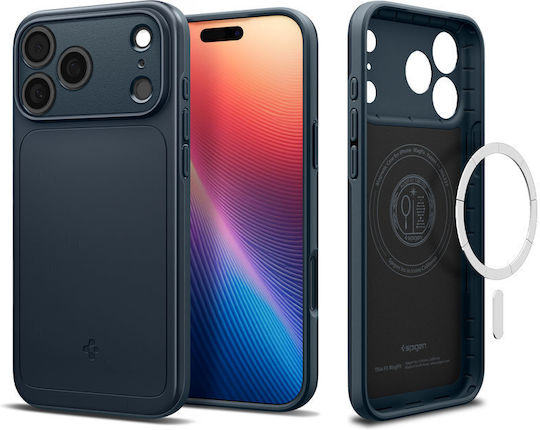 Spigen Back Cover Σιλικόνης / Πλαστικό Navy Μπλε (iPhone 17 Pro Max) ACS10277