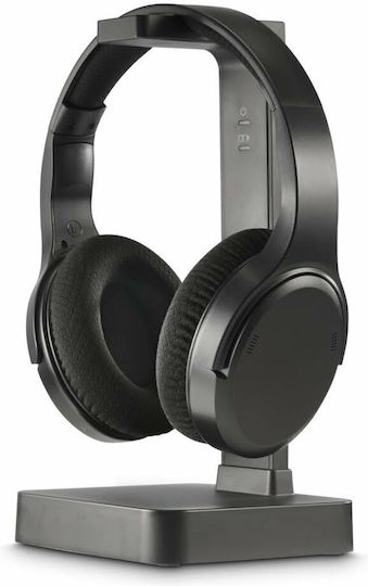 HAMA 00221848 Ασύρματα / Ενσύρματα Over Ear Ακουστικά με 16 ώρες Λειτουργίας Μαύρα