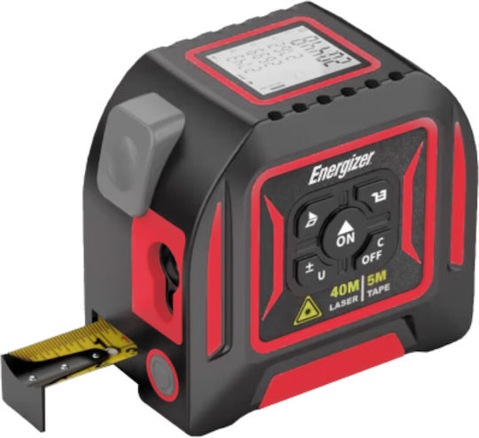 Energizer Μέτρο Laser 3MT40 με Δυνατότητα Μέτρησης 40m