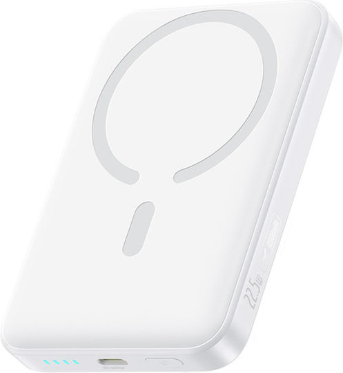 Baseus EnerFill FM11 MagSafe Power Bank 10000mAh 22.5W με Θύρα USB-C Power Delivery Λευκό