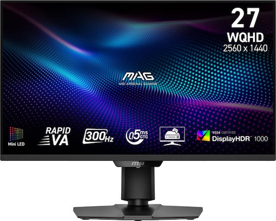 MSI MAG 274QPF X30MV VA HDR Gaming Monitor 27" QHD 2560x1440 300Hz