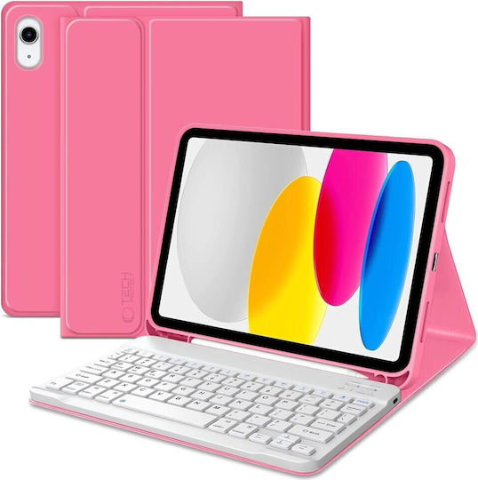 Tech-Protect Flip Cover με Πληκτρολόγιο Μωβ (iPad 10.9'' 2022, iPad 11'' 2025)