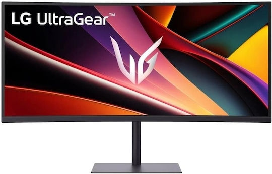 LG UltraGear WQHD Ultrawide HDR Curved Monitor 34" QHD 3440x1440 240Hz με Χρόνο Απόκρισης 1ms GTG
