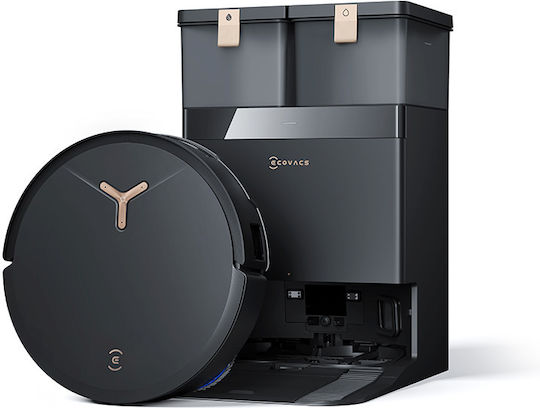 Ecovacs Deebot T50 Max Pro Omni Σκούπα Ρομπότ για Σκούπισμα & Σφουγγάρισμα με Wi-Fi Μαύρη