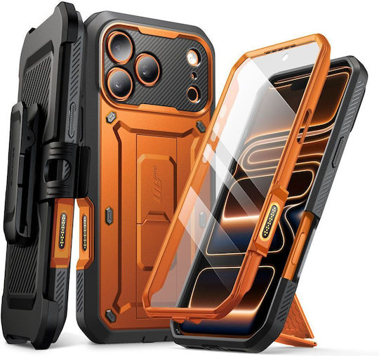Supcase Unicorn Beetle Pro Back Cover Tempered Glass / Πλαστικό / Σιλικόνης Κοραλί (iPhone 17 Pro Max)