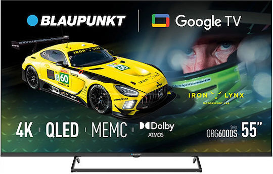 Blaupunkt Smart Τηλεόραση 55" Full HD QLED 55QBG6000S HDR (2025)