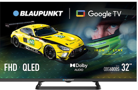 Blaupunkt Smart Τηλεόραση 32" Full HD QLED 32QBG6000S HDR (2025)
