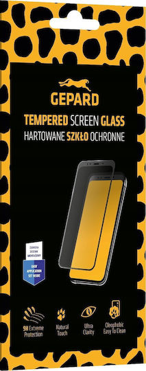 Full Glue Tempered Glass Μαύρο