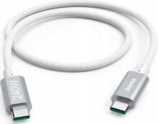 Cable Usb Hama Usb-c Usb-c 1.5 M White 002017210000