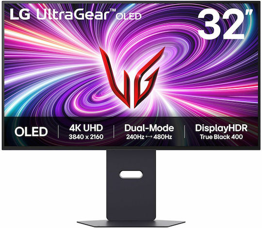 LG 32GX870A-B OLED Monitor 32" 4K 3840x2160 με Χρόνο Απόκρισης 0.03ms GTG