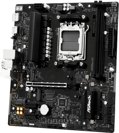 ASRock A620AM-X Motherboard Micro ATX με AMD AM5 Socket 90-MXBSV-A0UAYZ