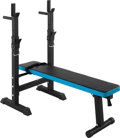 Ρυθμιζόμενος Πάγκος Γυμναστικής Γενικής Χρήσης με Ορθοστάτες