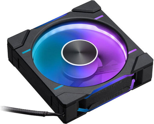 Phanteks PH-F120D30 Case Fan με RGB Φωτισμό και Σύνδεση 4-Pin PWM Reverse Black