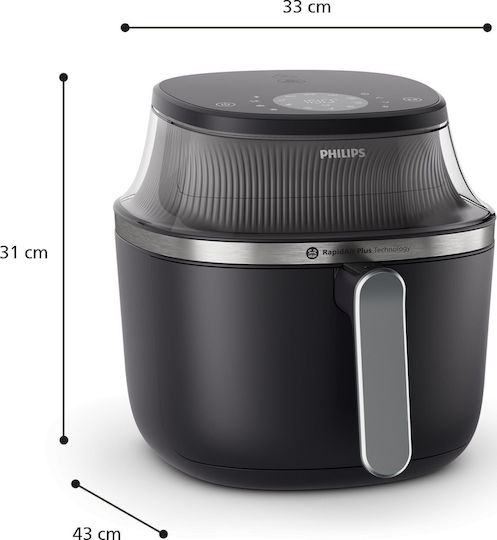 Philips 3000 Series Air Fryer 6.2lt Μαύρο
