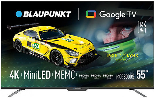 Blaupunkt Smart Τηλεόραση 55" 4K UHD Mini LED 55MCG8000S (2025)