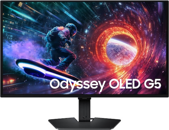 Samsung G5 G50SF OLED HDR Monitor 27" QHD 2560x1440 144Hz με Χρόνο Απόκρισης 0.03ms GTG