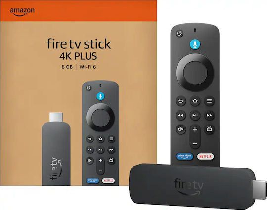 Amazon Smart TV Stick Fire TV Stick 4K Plus UHD με Bluetooth / Wi-Fi / HDMI και Alexa