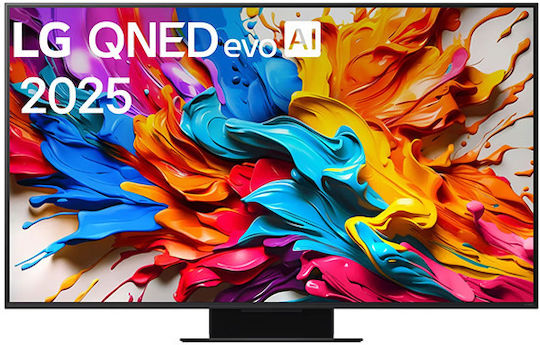 LG Smart Τηλεόραση 65" 4K UHD QNED QNED evo AI QNED9M HDR (2025) 65QNED9MA3B