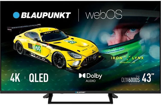Blaupunkt Smart Τηλεόραση 43" 4K UHD QLED 43QLW6000S HDR (2025)