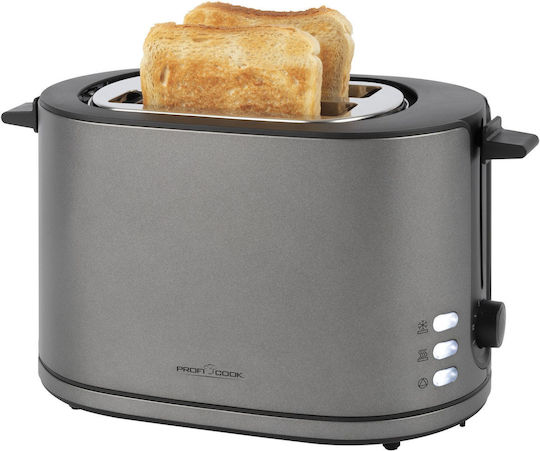 Profi Cook Pc-ta 501292 Φρυγανιέρα 2 Θέσεων Γκρι