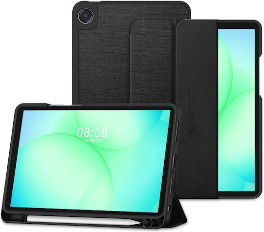 Tech-Protect Flip Cover Μαύρη (Galaxy Tab A9+ Plus, Galaxy Tab A11+ Plus)