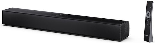 Sharp HT-SB121 Soundbar 2.0 Bluetooth και HDMI 120W με Ασύρματο Subwoofer και Τηλεχειριστήριο Μαύρο