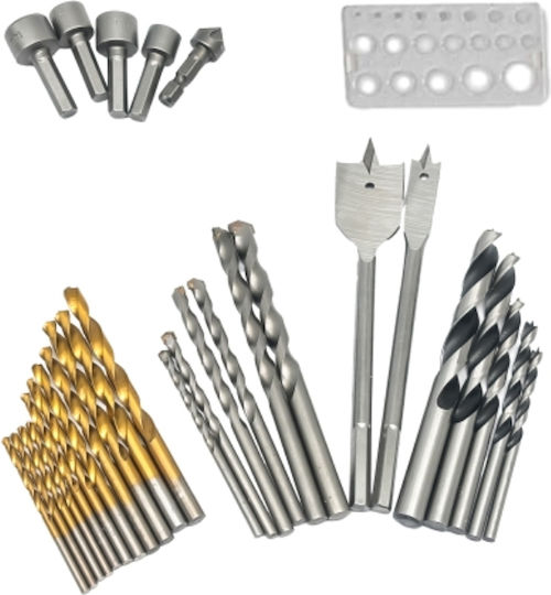 Energizer Σετ 30 Τρυπάνια Τιτανίου για Ξύλο, Μέταλλο και Δομικά Υλικά 48571