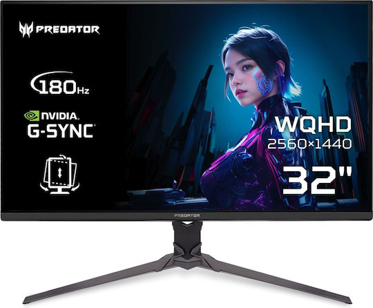 Acer Predator XB3 XB323QU IPS HDR Gaming Monitor 31.5" QHD 2560x1440 180Hz