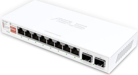 Asus QG-U1080 Unmanaged L2 Switch με 8 Θύρες Gigabit (1Gbps) Ethernet