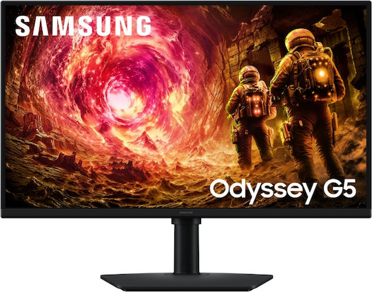 Samsung Odyssey G5 G50F IPS HDR Gaming Monitor 27" QHD 2560x1440 180Hz με Χρόνο Απόκρισης 1ms GTG