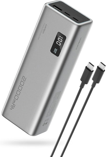 Cuktech P+Series No. 15 Power Bank 20000mAh 150W με Θύρα USB-A Γκρι