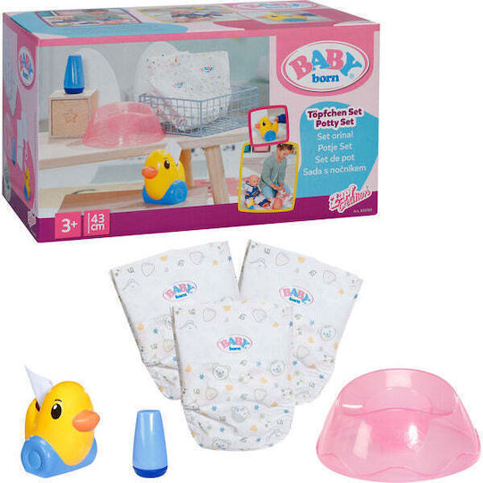 ZAPF Creation Baby Born Set Potty Chair 838365