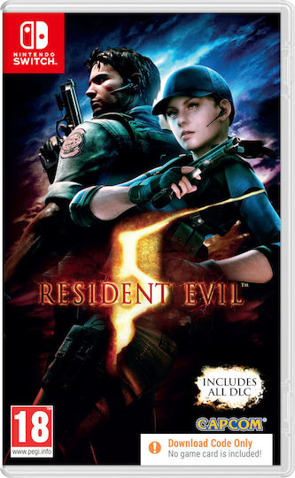 Resident Evil 5 (Code In A Box) Switch Game