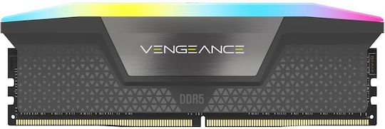 Corsair Vengeance RGB DDR5 με Module 1x8GB και Ταχύτητα 5200 για Desktop CMH8GX5M1B5200C40