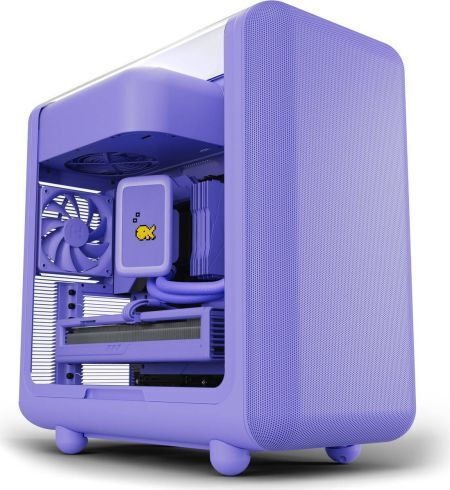 HYTE X50 Midi Tower Κουτί Υπολογιστή με Πλαϊνό Παράθυρο Taro Milk