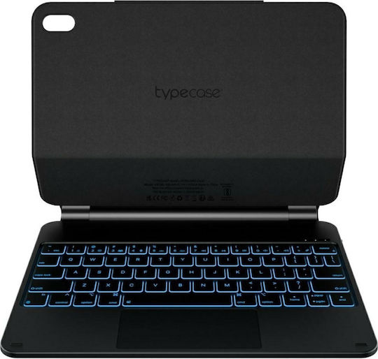 Typecase Case Edge Keyboard Ipad 11'' A16 2025 Ipad 10.9'' 2022 Black Kb206-100-d-blk-blk-b-us-v5b