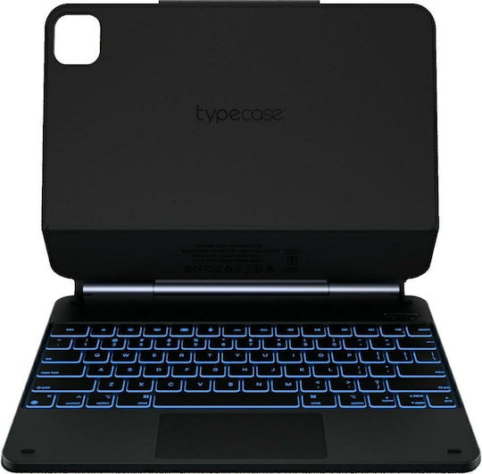 Typecase Case Edge Keyboard Ipad Air 13 2024/2025 Black Kb206-129-d-blk-blk-b-us-v5b
