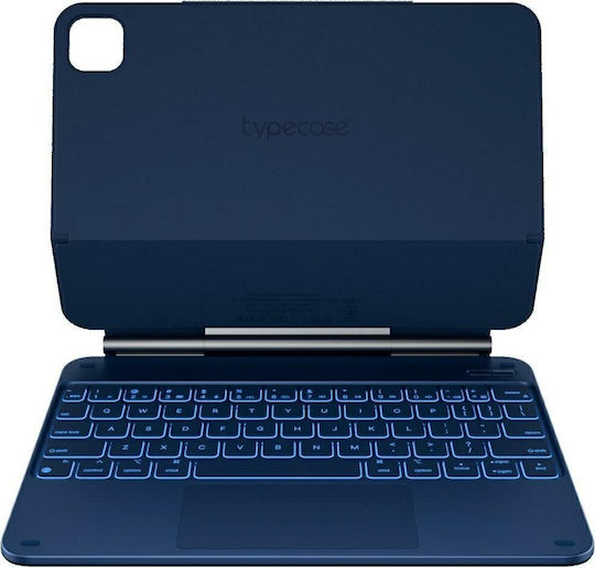 Typecase Case Edge Keyboard Ipad Air 11 2024/2025 Pacific Blue Kb206-110-d-pbu-pbu-b-us-v5b