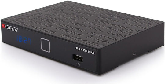 Ψηφιακός Δέκτης Opticum 1500 4k Box Dvb-s2 Ax Uhd