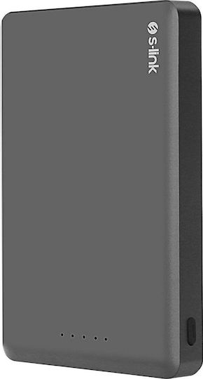 S-Link MG110 MagSafe Power Bank 10000mAh 15W με Θύρα USB-C Power Delivery Γκρι