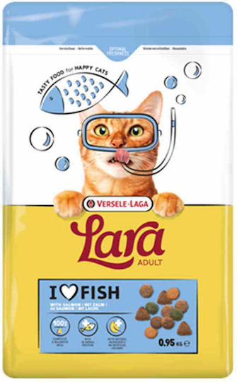 Versele Laga Lara Ξηρά Τροφή για Ενήλικες Γάτες με Σολομό / Κρέας / Κοτόπουλο / Ψάρια / Λαχανικά 7kg