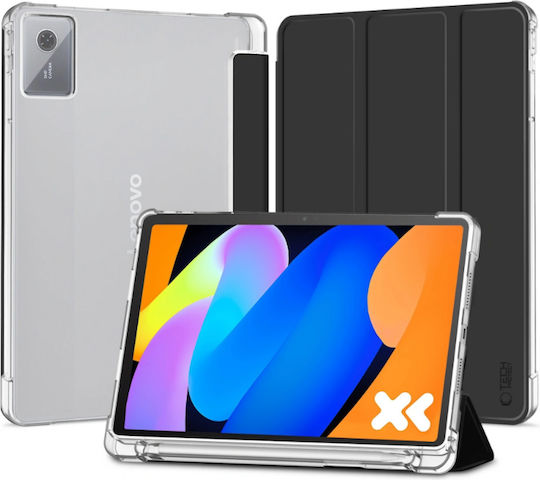 Tech-Protect Flip Cover Μαύρη (Lenovo Idea Tab 11.0 TB-336)
