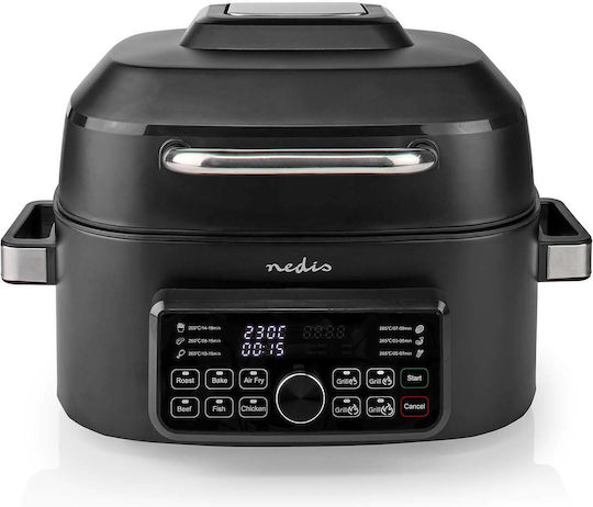 Nedis Air Fryer 6lt Μαύρο KAAFG600BK